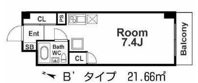 藤和シティコープ本山（206） 間取り図画像