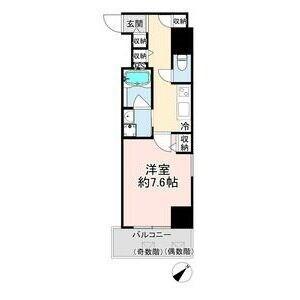 アルファレガロ神戸元町 間取り図画像