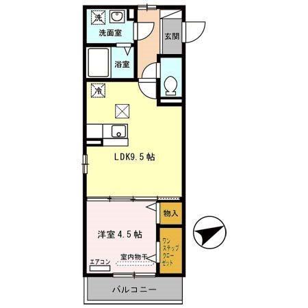 アーバンハイツ段上 間取り図画像