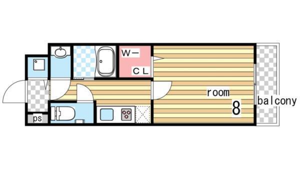 ツルトスコII番館 間取り図画像