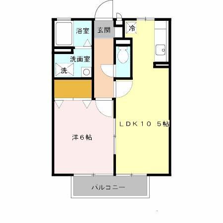 エスポワール 間取り図画像