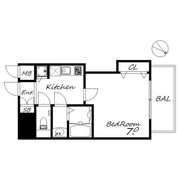 Luxe芦屋南 間取り図画像