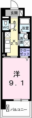 ポーシェガーデン3 間取り図画像