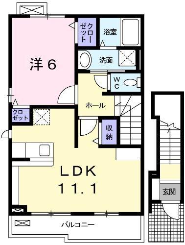 モーニング・グローリーIII 間取り図画像