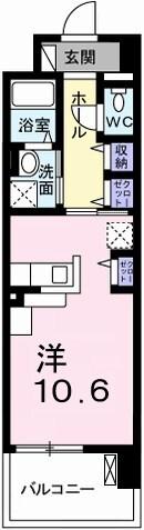 クレール姫路 間取り図画像