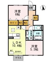 リュミエールｍ＆ｙ　B棟 間取り図画像