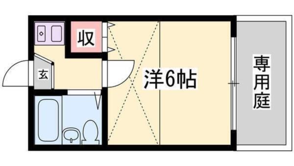 ハウスランド網干 間取り図画像