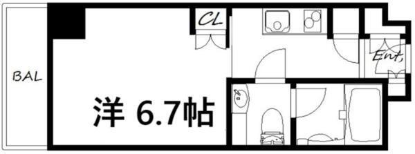 アクセスメゾン神戸 間取り図画像