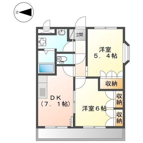 スマイルA 間取り図画像