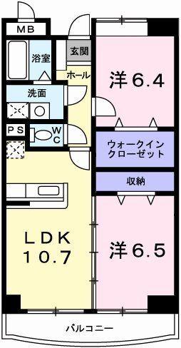 ラフォーレ東山 間取り図画像
