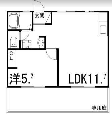 カナロア野里駅前 間取り図画像
