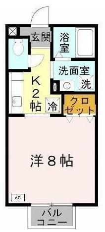 パセオ姫路　A棟 間取り図画像