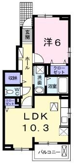 カルムメゾンII 間取り図画像