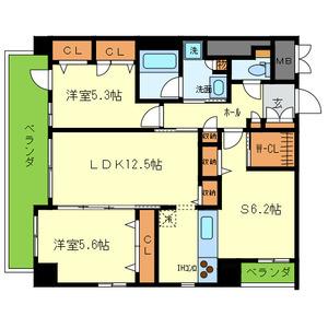 CASA甲子園口I 間取り図画像