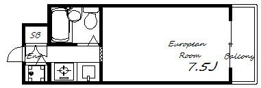 リエス大倉山（203） 間取り図画像