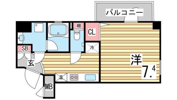 ラウェゾン上沢 間取り図画像