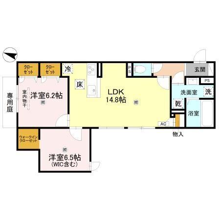 CORTE　BREEZA御影 間取り図画像