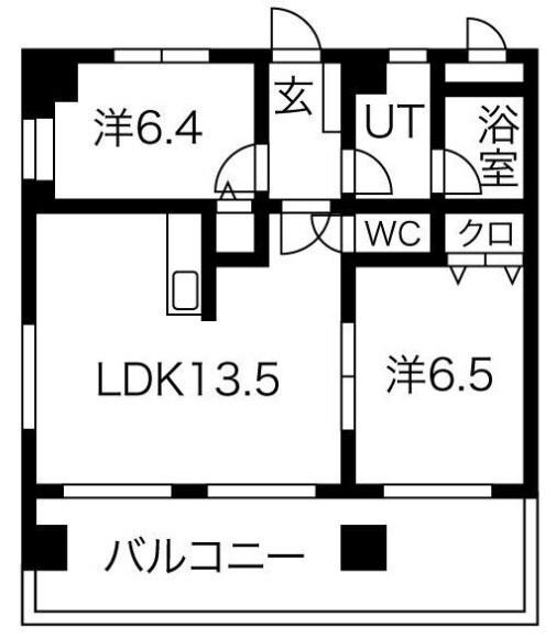 ケイズ本山 間取り図画像