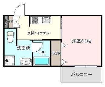 パロス甲子園 間取り図画像