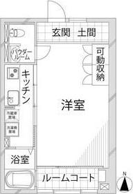レトアＦＣ 間取り図画像