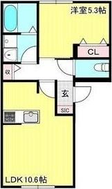 トリニティI号館 間取り図画像