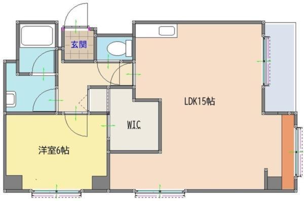シャルムヒメゴー 間取り図画像