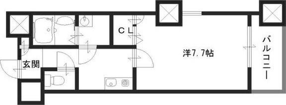 レジデンスM姫路 間取り図画像