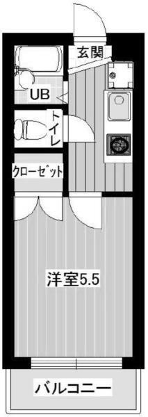 福田ハウス 間取り図画像