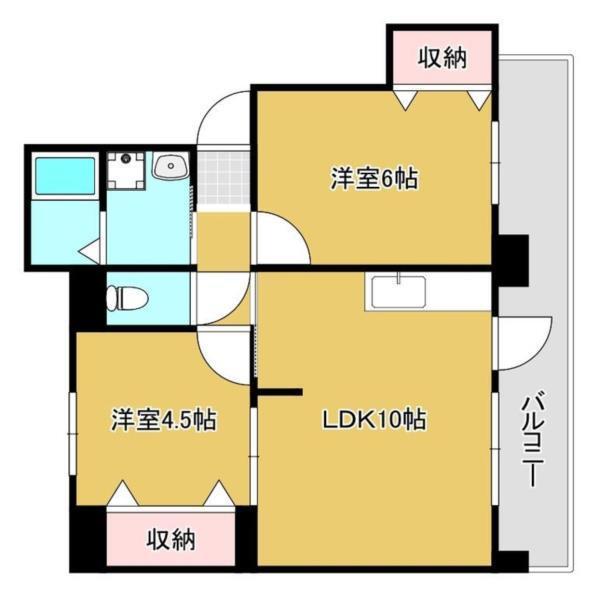 リーガルハウス舞子３号棟 間取り図画像