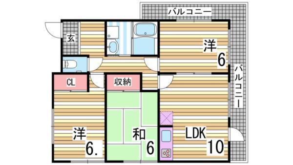 レジデンスエイト 間取り図画像
