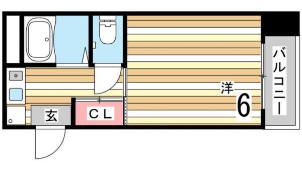サンリッツ六甲 間取り図画像