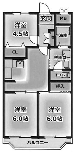 ビアンコ・ディ・モーラ 間取り図画像