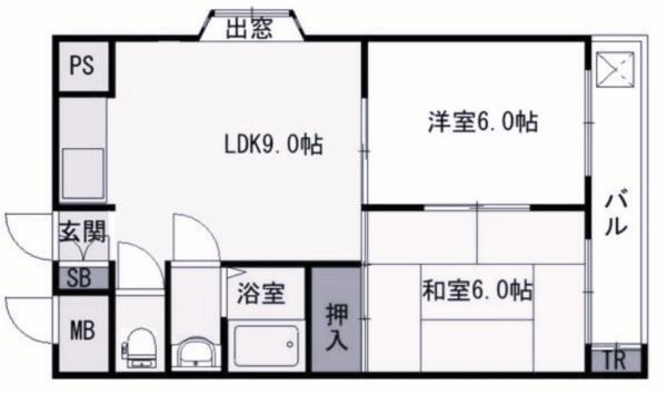 グリーンノート青谷 間取り図画像