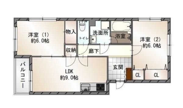 ジーライズ明石二見町 間取り図画像