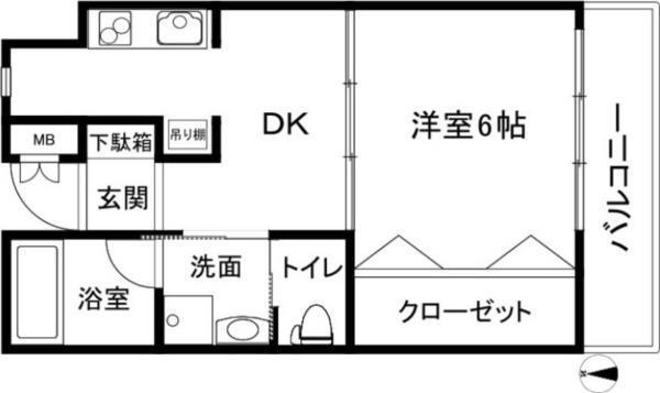 フェザントアイ蒲田 間取り図画像