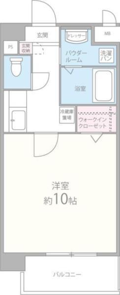 ベルメゾン・エグレット 間取り図画像