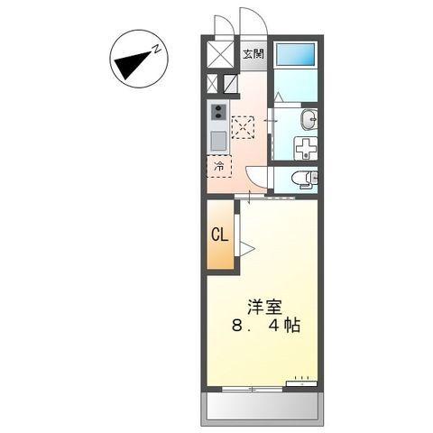 ファルコ土山 間取り図画像