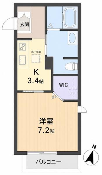 ブルーメゾンII 間取り図画像