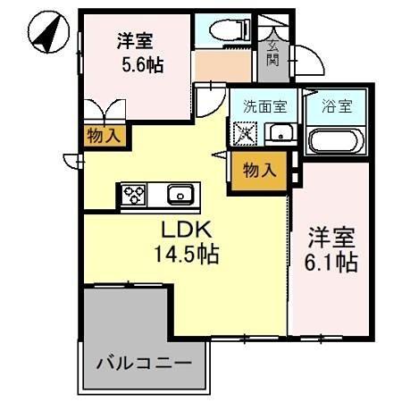 LOOP RESIDENCE 間取り図画像