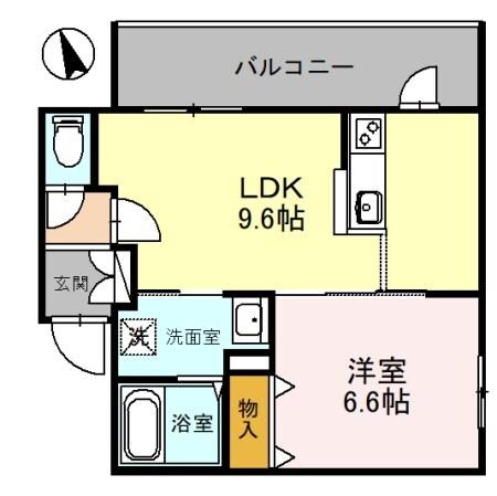 LOOP RESIDENCE 間取り図画像