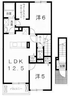 アルコバレーノVII　ノース 間取り図画像