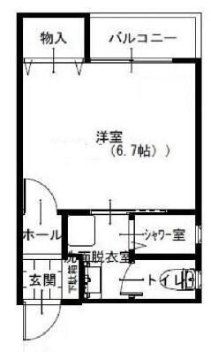 エターナルシー明石 間取り図画像