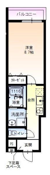 フジパレス西宮戎I番館 間取り図画像
