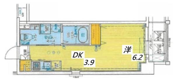 ライフデザイン三宮東 間取り図画像