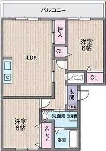 メゾン桃山台 間取り図画像