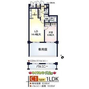シャルム甲子園口 間取り図画像