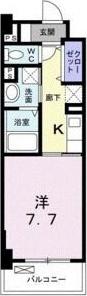 ミルト熊野 間取り図画像