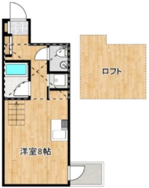 C4 koshien east 間取り図画像