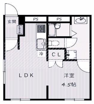 サニーコート霞ヶ丘 間取り図画像