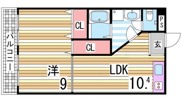 ホワイトヒル 間取り図画像